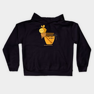 Honey Bee Jar of Real Sweetness - 20 April Kids Hoodie